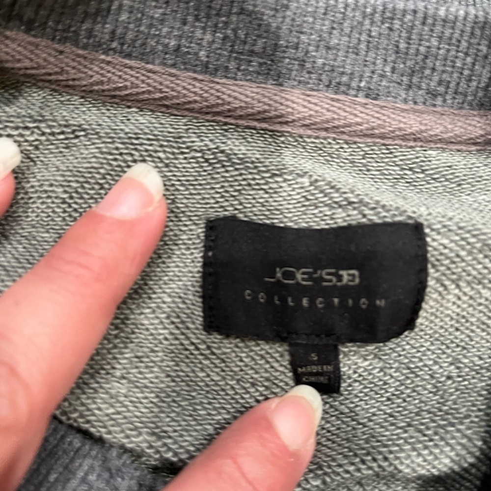 JOE’S Distressed Gray Sweatshirt - Picture 7 of 7